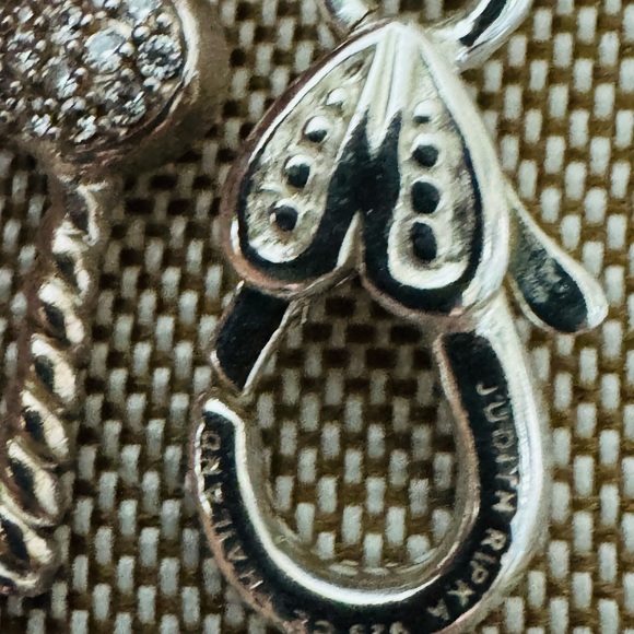 Judith Ripka Lock n Key Silver Chain Necklace - Picture 7 of 8